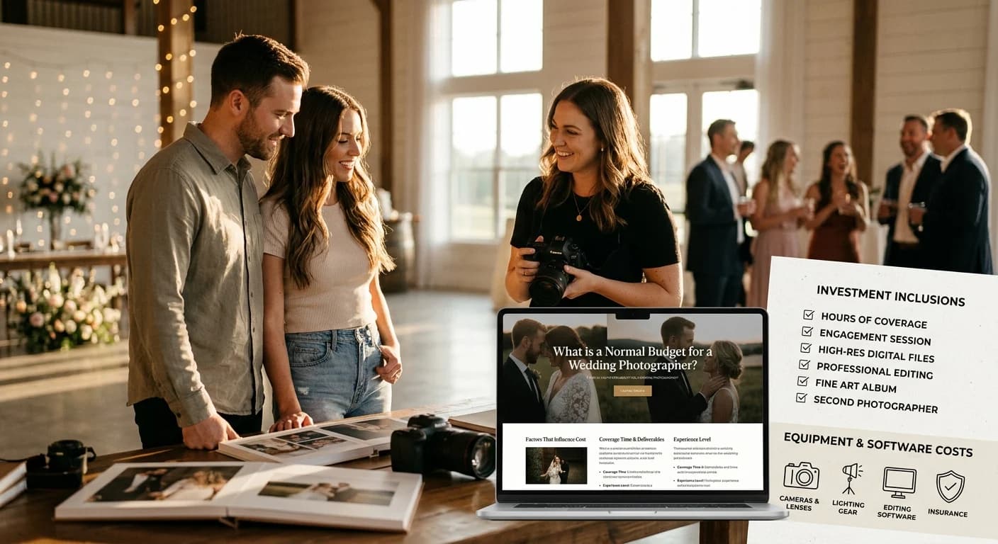 What is a Normal Budget for a Wedding Photographer?