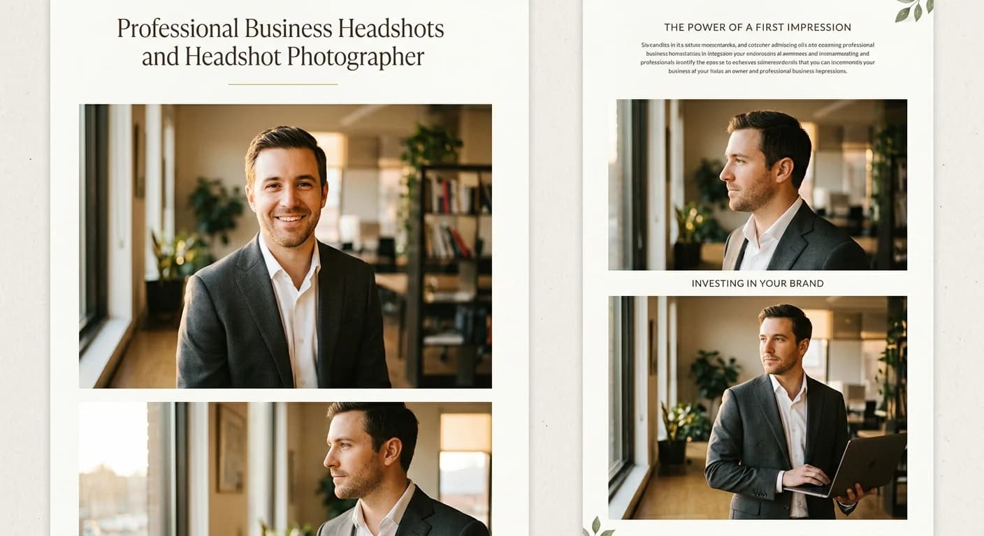 Professional Business Headshots and Headshot Photographer