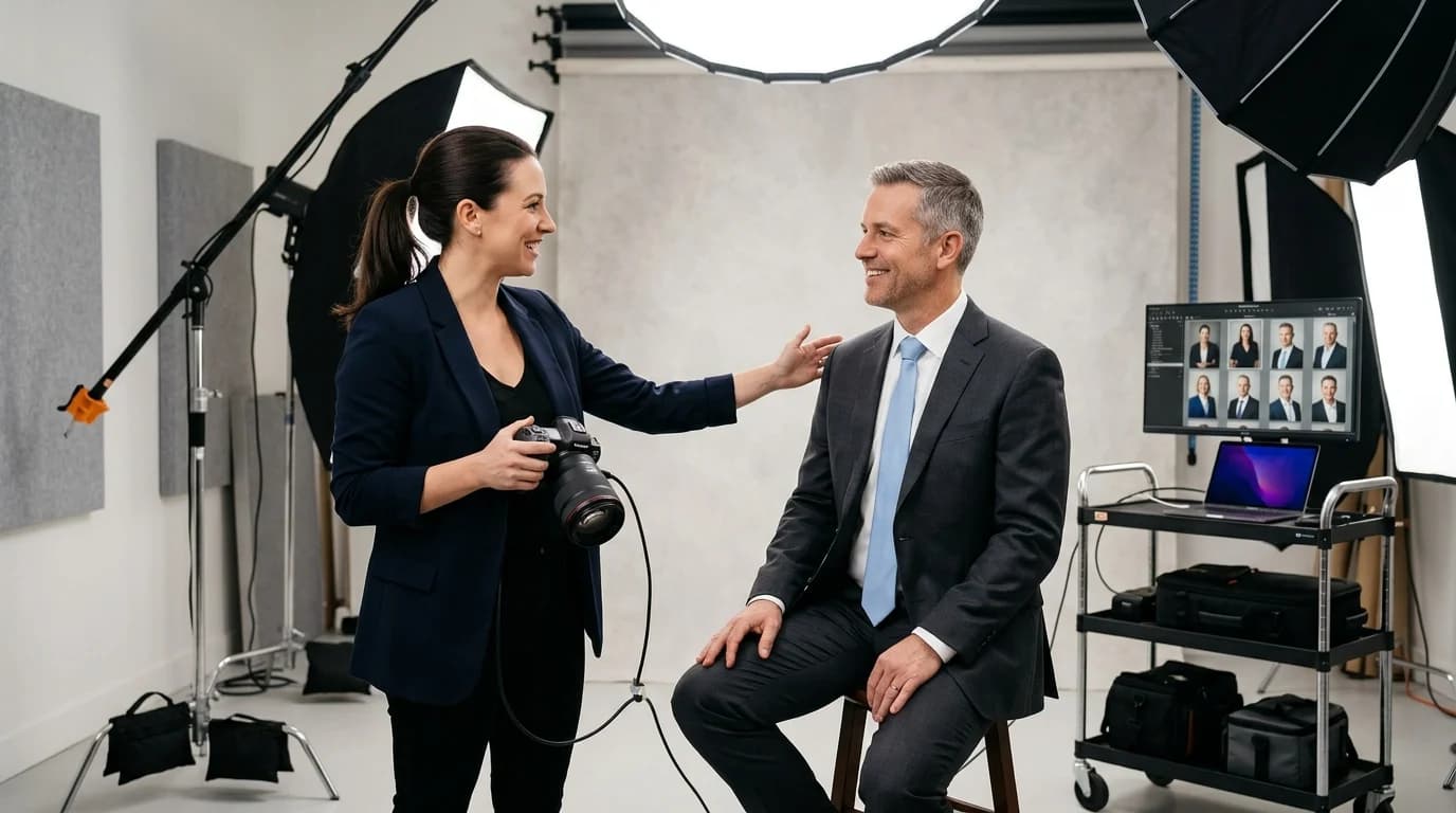 Boost Career Credibility with Professional Headshots — Stories