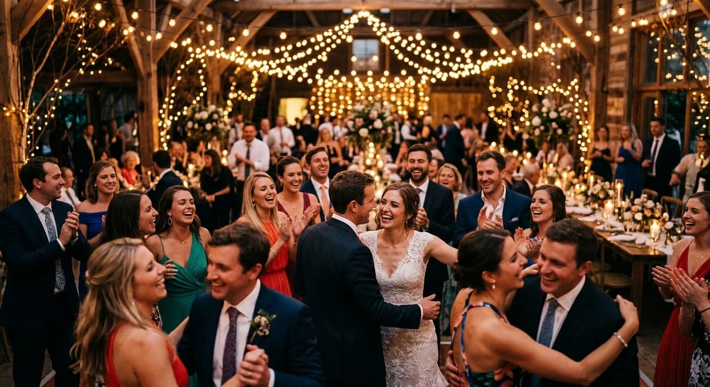 A Wedding Reception Timeline Template That Just Works