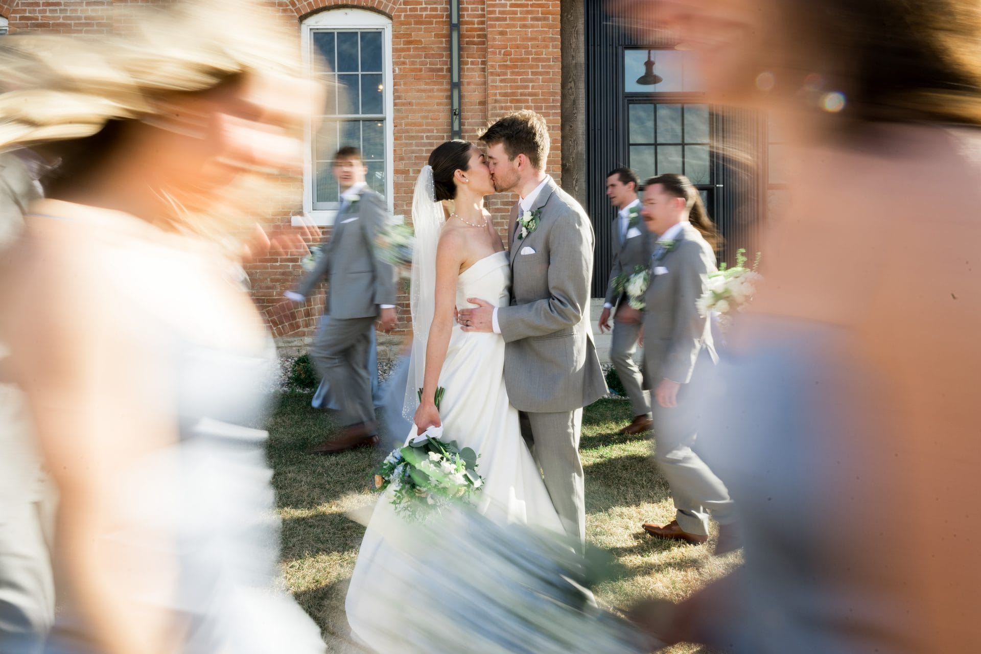 Julia & Drew's wedding, photographed by Candid Studios